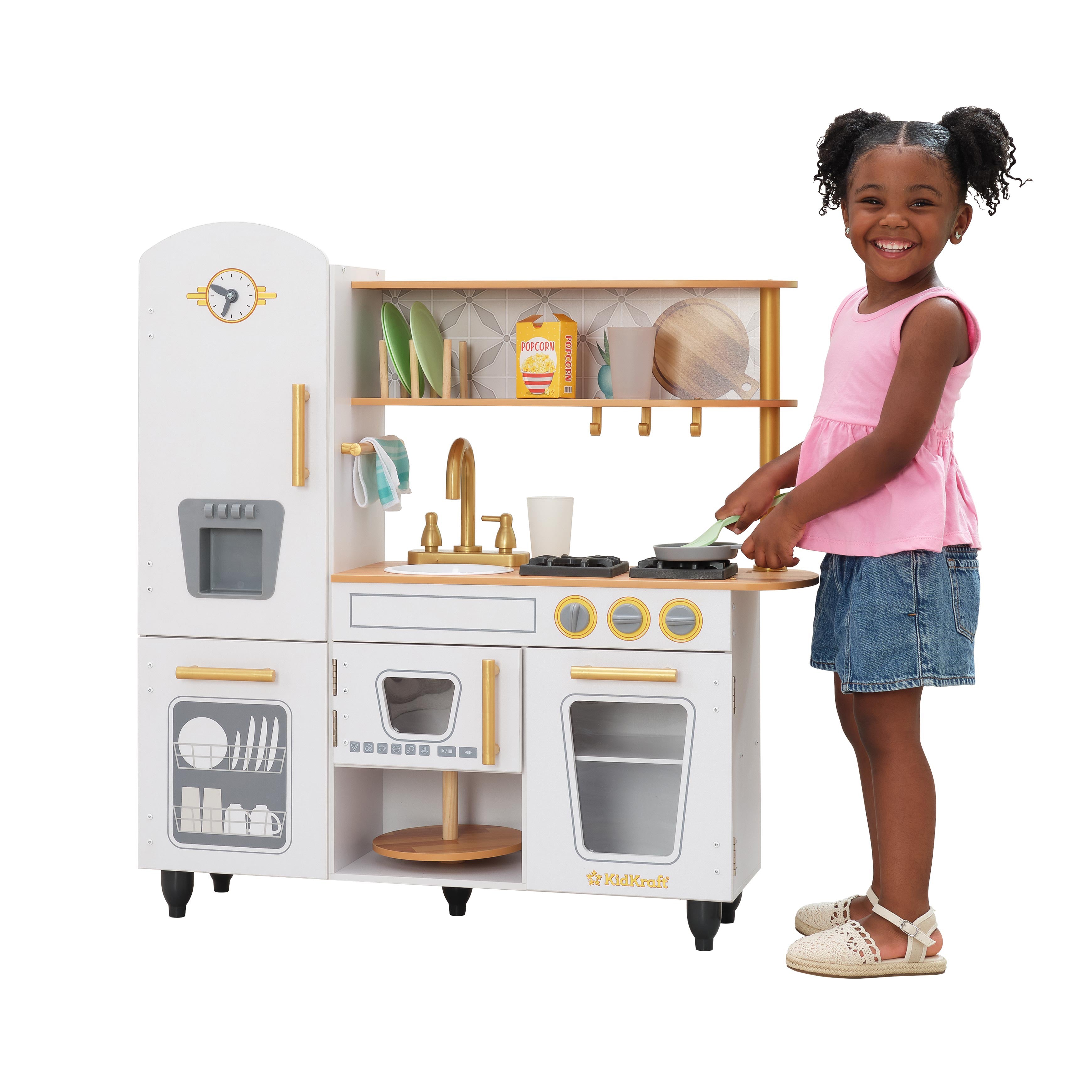 Vintage Play Kitchen - White