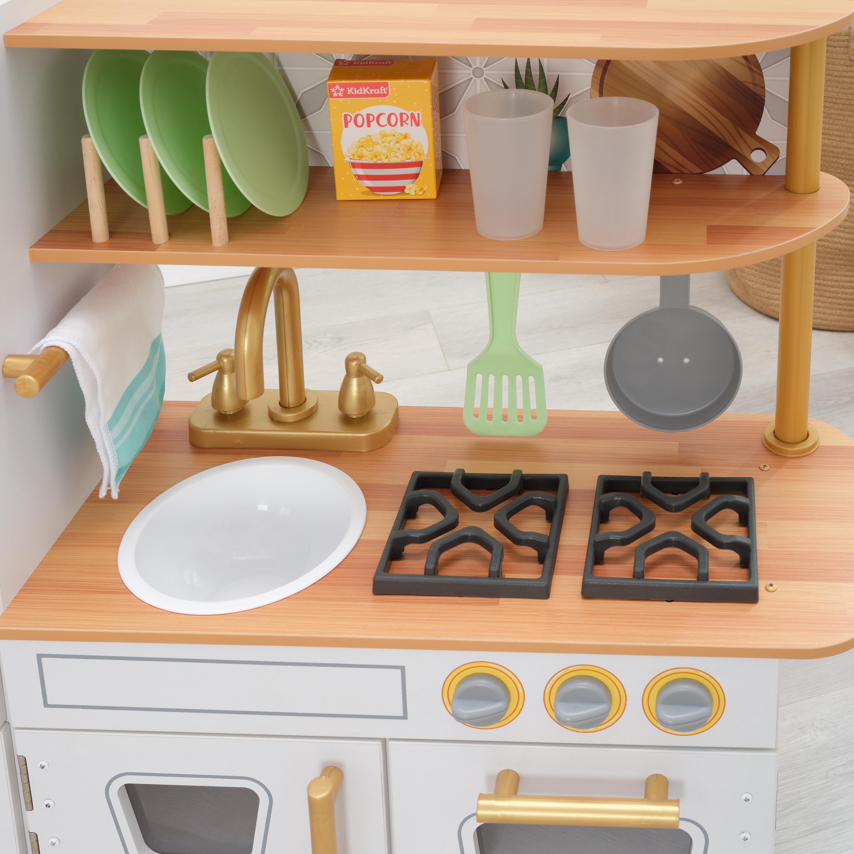 Vintage Play Kitchen - White