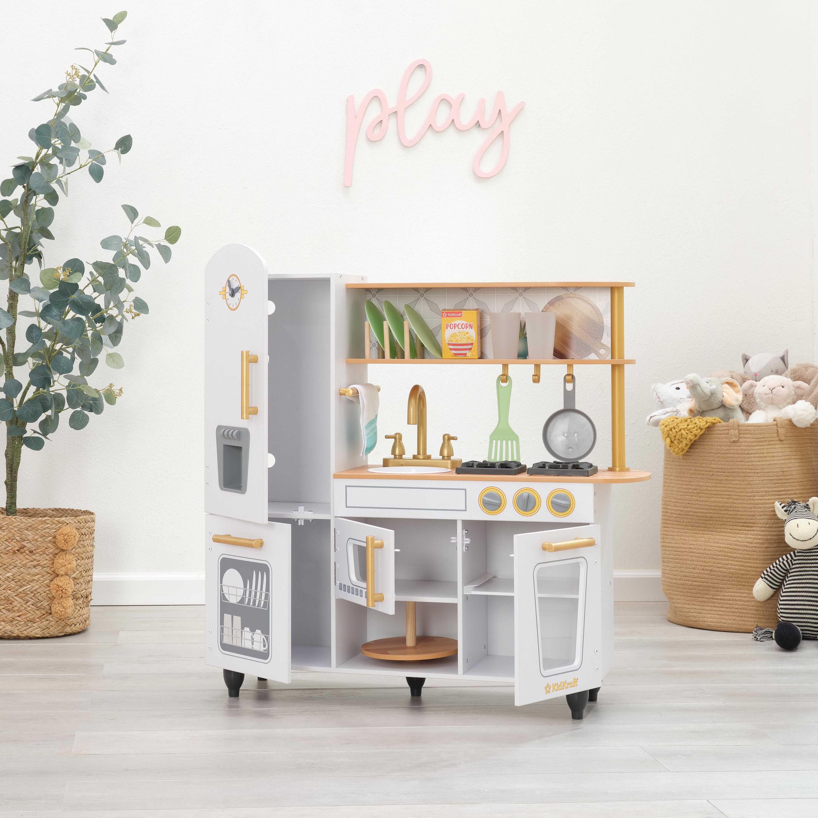 Vintage Play Kitchen - White