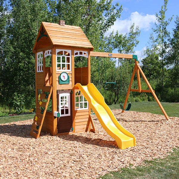 McKinley Wooden Swing Set Playset