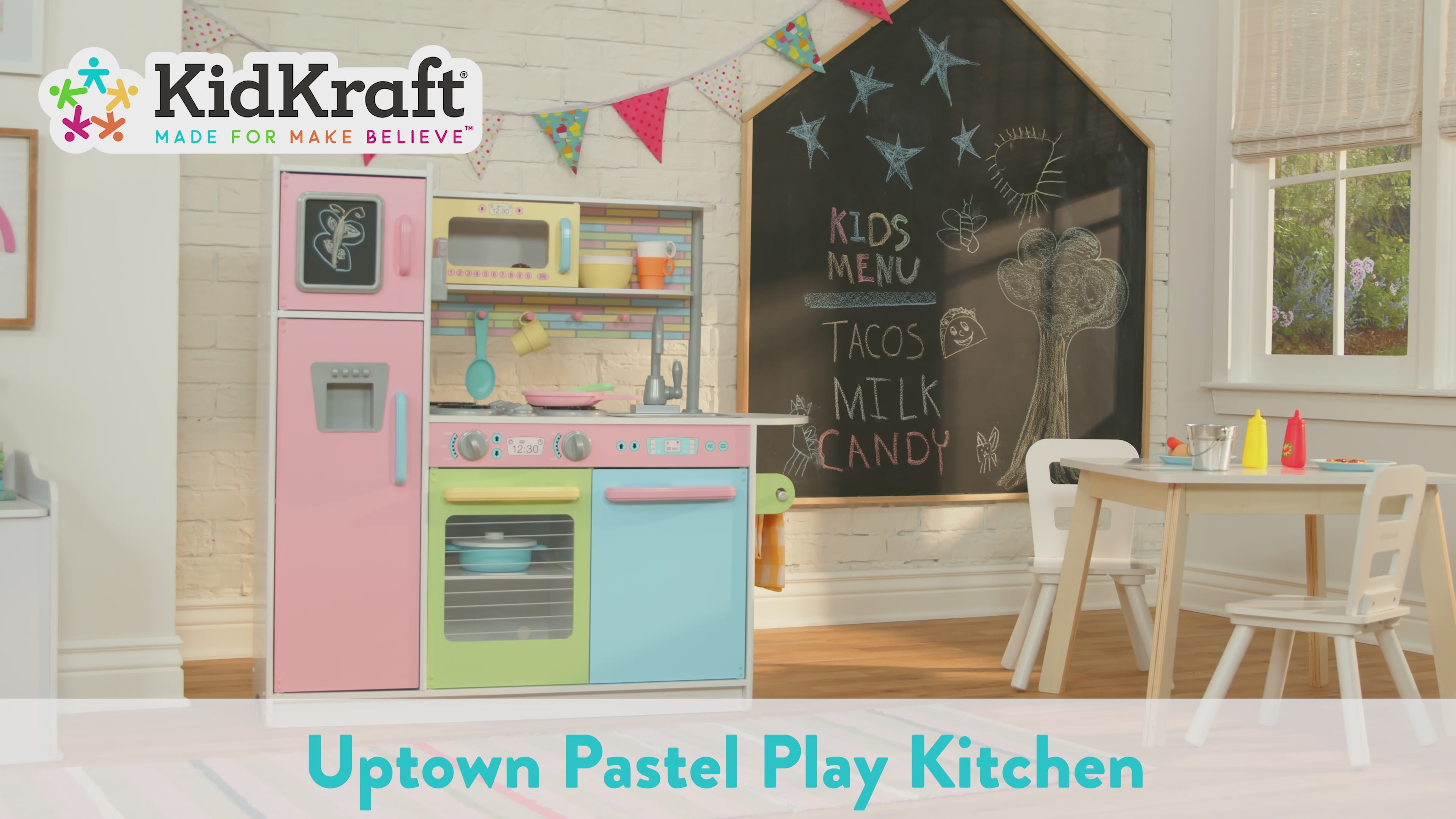 Uptown Pastel Play Kitchen