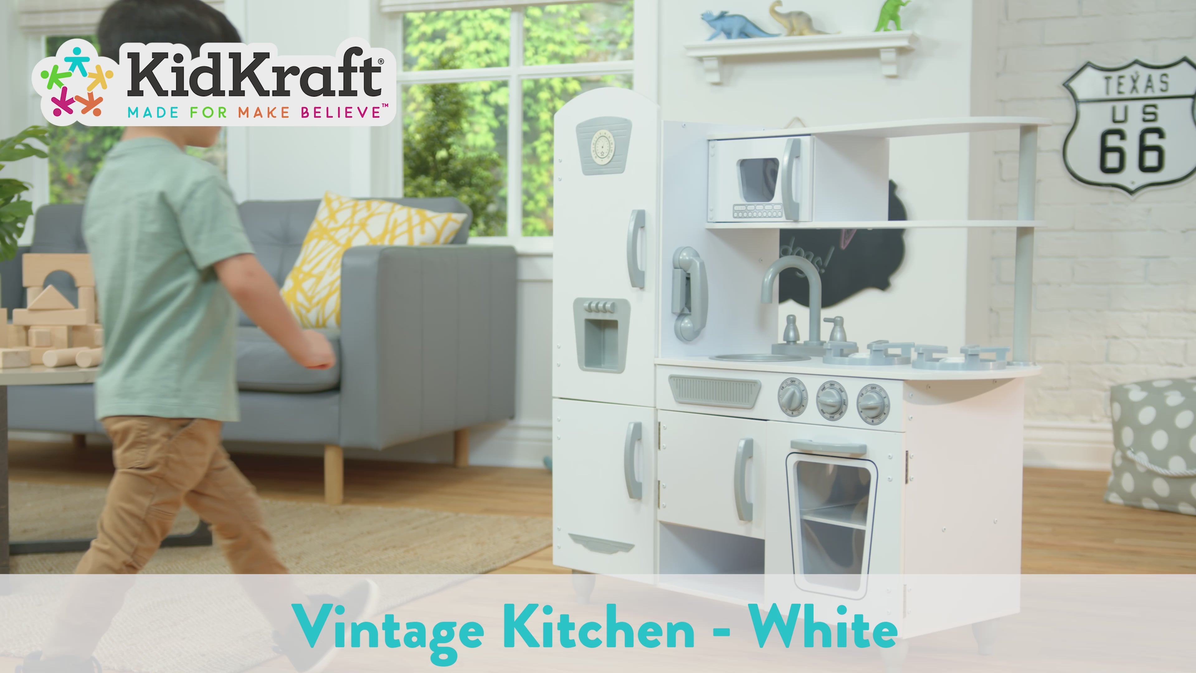 Cuisine de jeu vintage - Blanc 